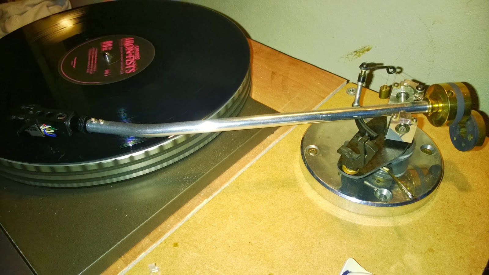 DIY 12" tonearm building a DIY tonearm